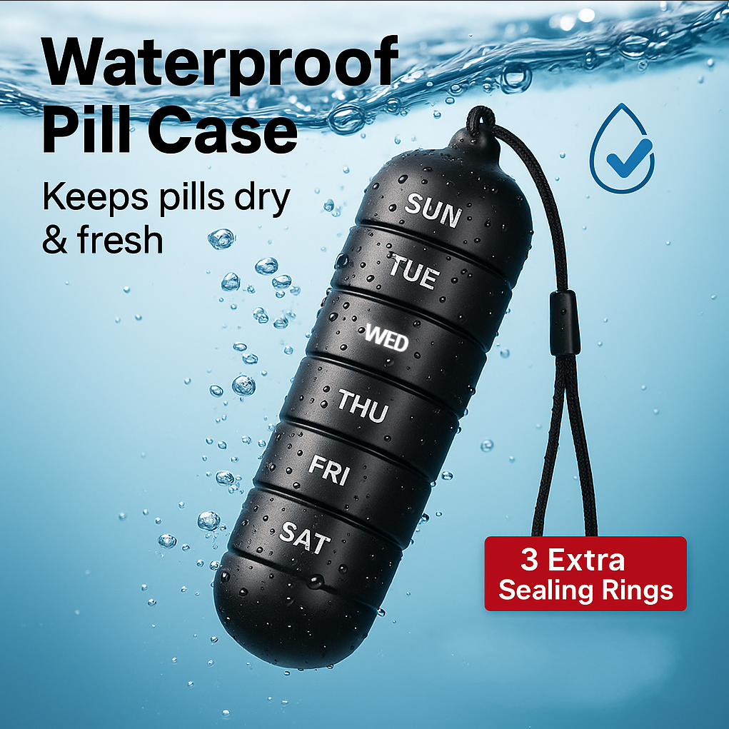 Metal Pill Organizer