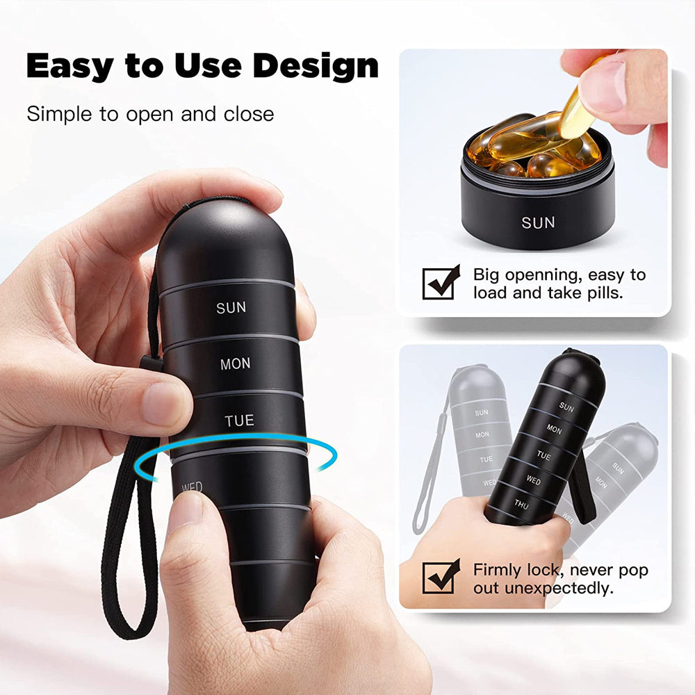 Metal Pill Organizer