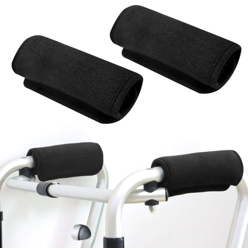 2-Pack Walker Grip Comfort Cushion Covers - Black